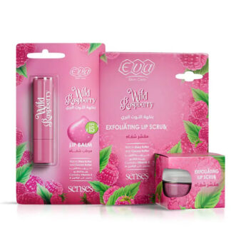 إيفا العناية بالبشرة Wild Raspberry Lip مقشر 20 جم