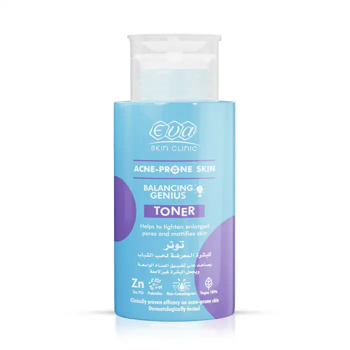 إيفا Skin Clinic Acne Prone Skin تونر 200مل