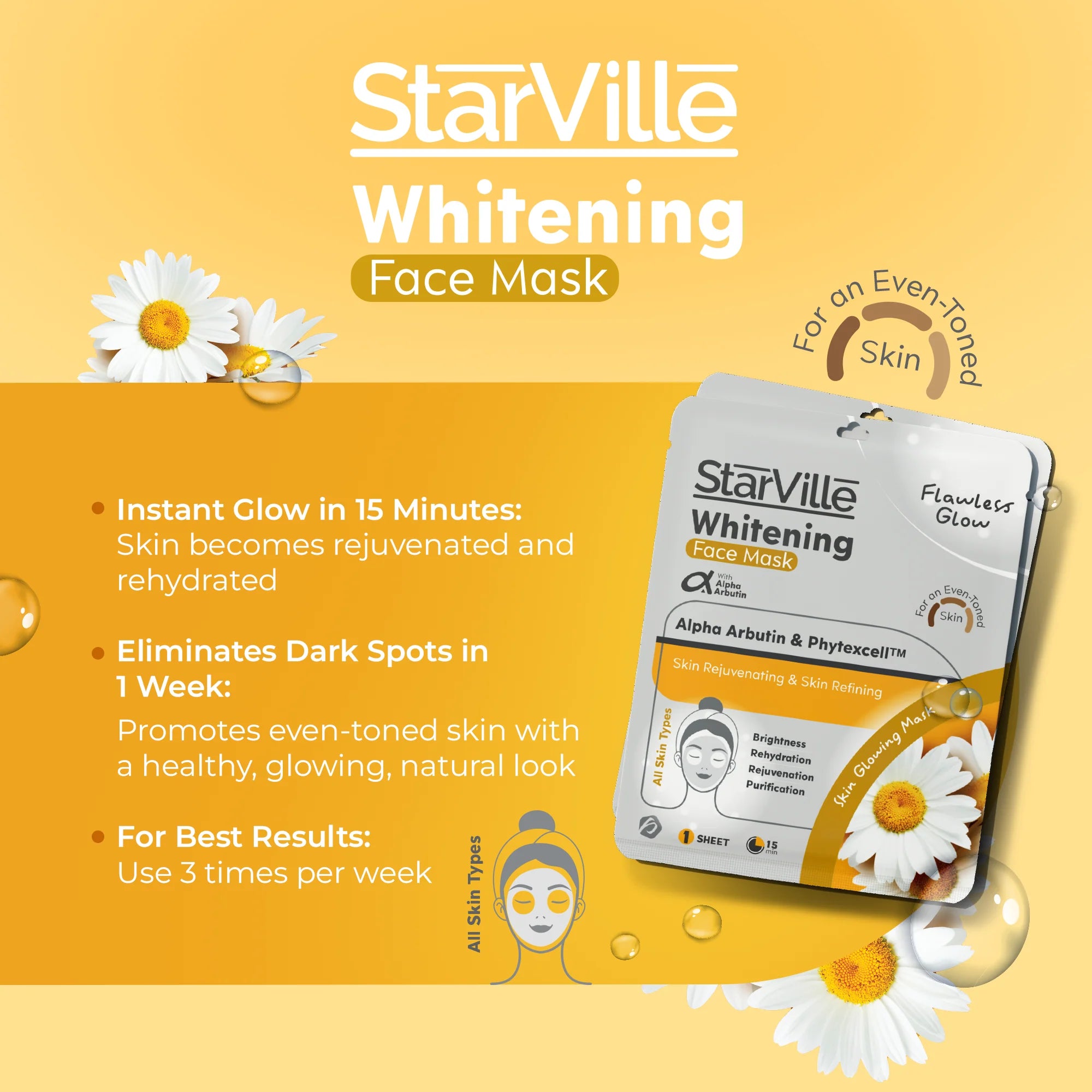 StarVille تفتيح ماسك Sheet - الصورة 2