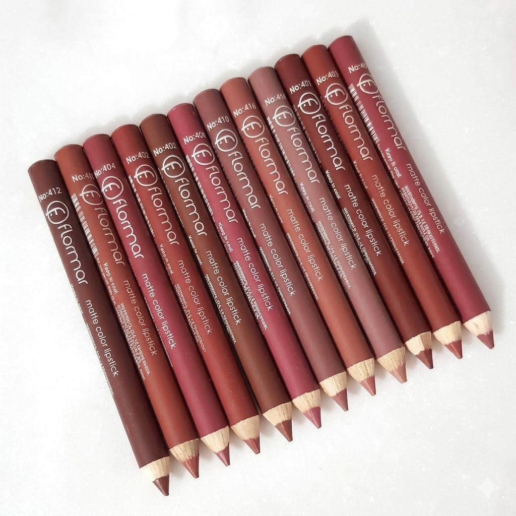 Flormar مقاوم للماء أحمر شفاه Pencils