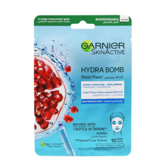 غارنييه مرطب Hydra Bomb Tissue ماسك مع Pomegranate