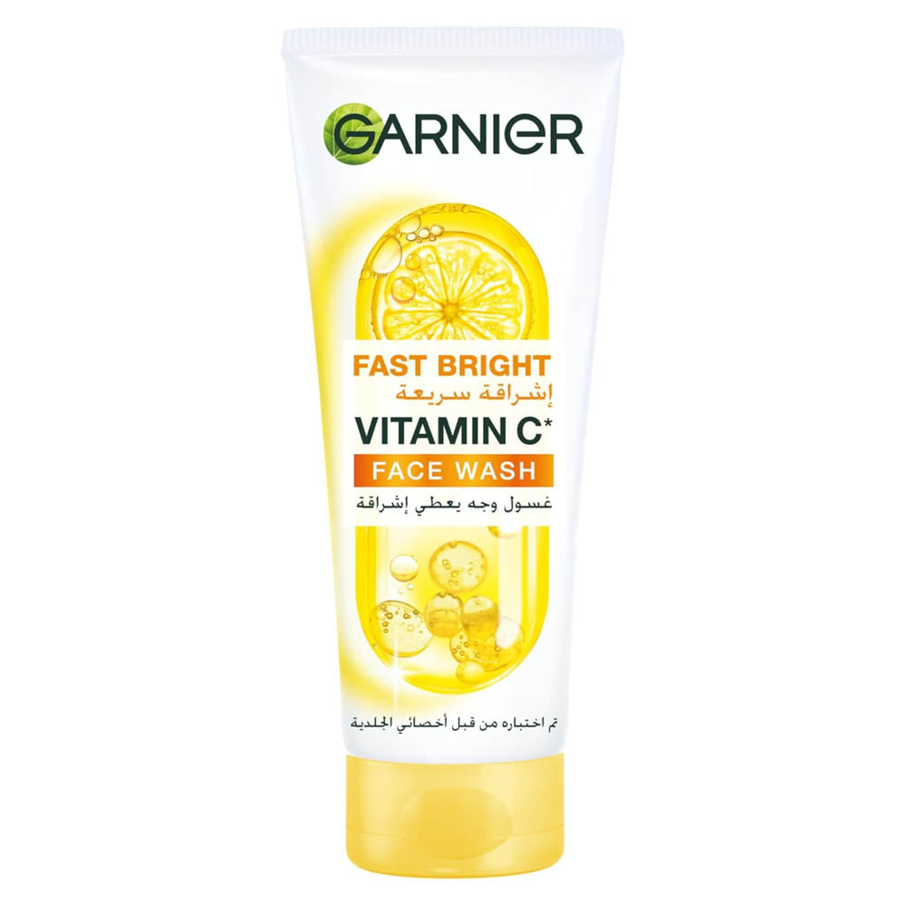 غارنييه SkinActive Fast Bright فيتامين C غسول وجه 100مل