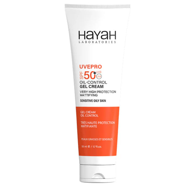 HAYAH UVEPRO زيت- Control جل كريم SPF50+ 50 مل