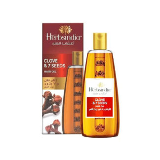 Herbsindia زيت شعر مع Cloves و 7 Seeds 180مل