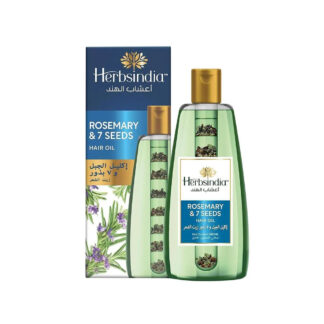 Herbsindia Rosemary 7 Seeds زيت شعر مع Nourish Tube 180مل