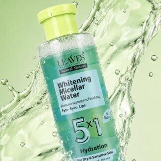 Leaves تفتيح ماء ميسيلار 5*1 for dry و بشرة حساسة 200 مل
