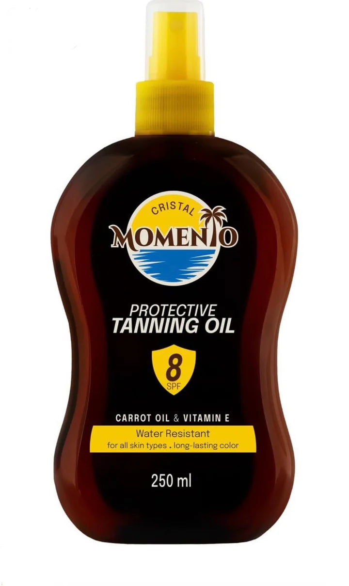 Momento protective tanning زيت spf 8 -250 مل
