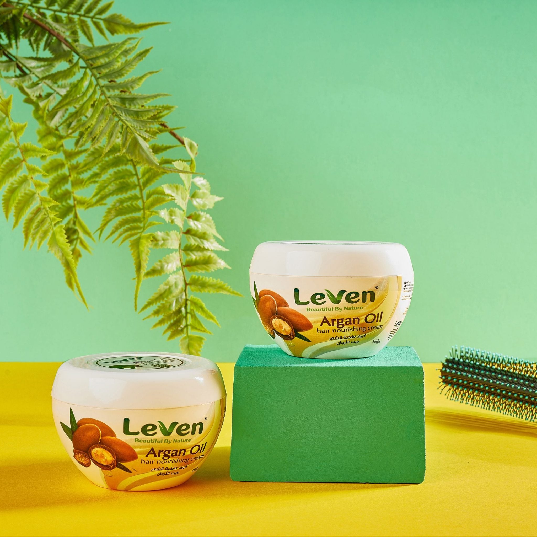 leven أرجان زيت كريم 150 جم - الصورة 2