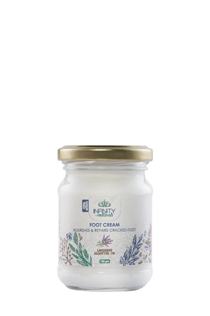Infinity Foot كريم لافندر Essential زيت 150جم