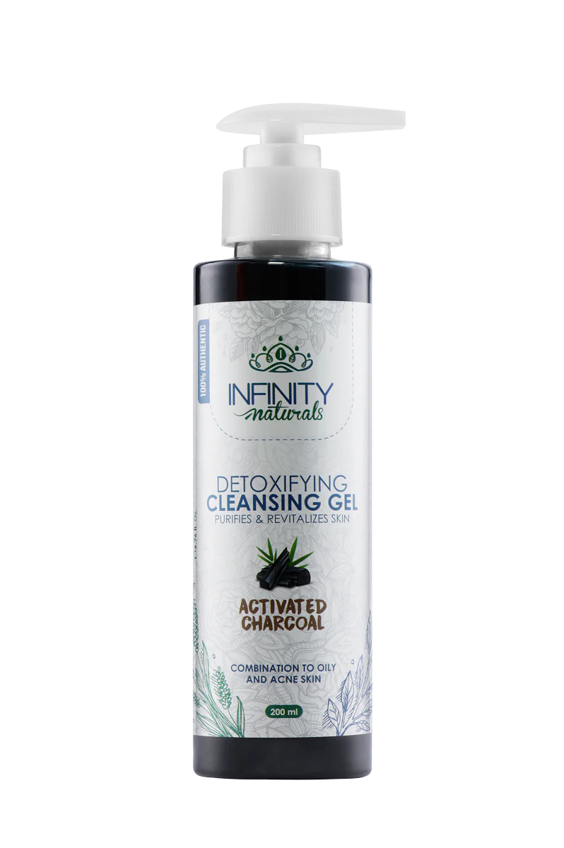 Infinity Detoxifying منظف جل Activated Charcoal