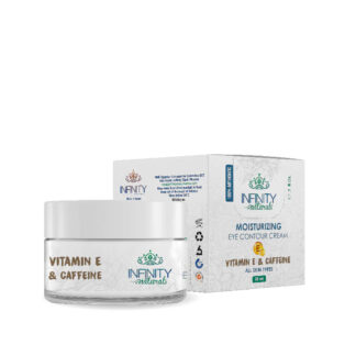 Infinity Naturals محيط العين كريم فيتامين E و كافيين 50جم