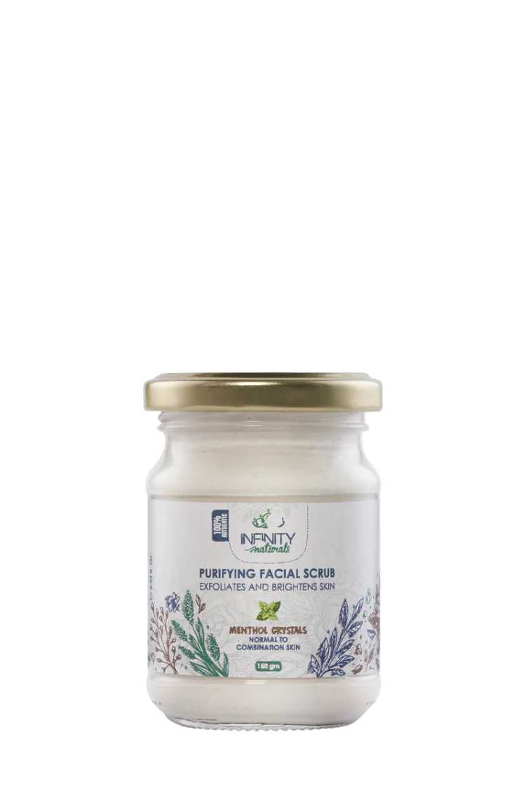 Infinity Purifying Facial مقشر Menthol Crystal 150جم