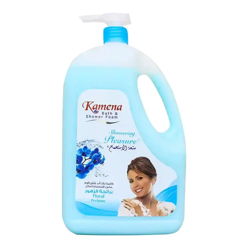 Kamena بنقشة زهور استحمام Foam - 2L