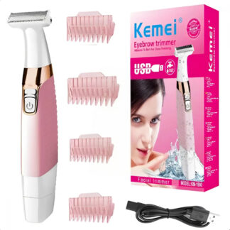 Kemei KM-1900 Body Shaver و Eyebrow Trimmer