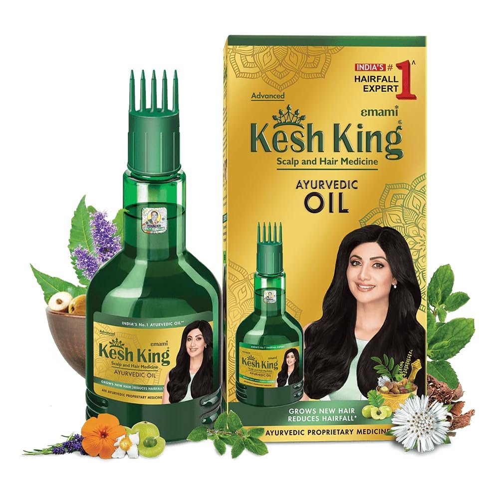 Kesh King Scalp و Hair Expert Herbal Indian زيت 100مل