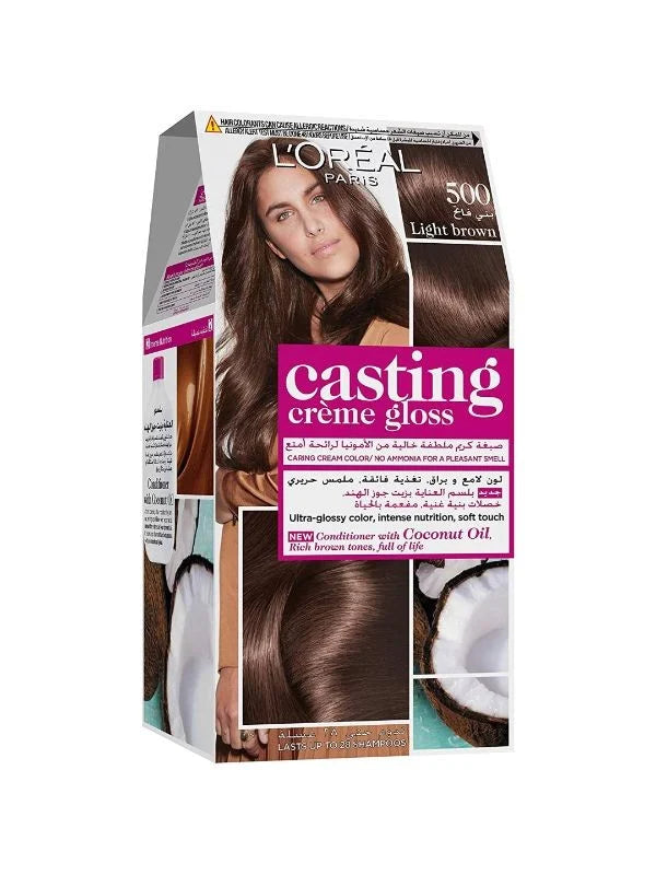 لوريال Paris Casting Crème Gloss 500 Light بني