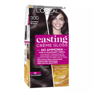 لوريال Paris Casting Creme Gloss 300 Dark بني Haircolor