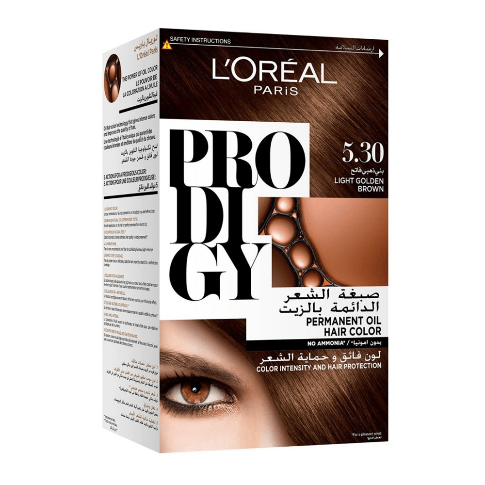 لوريال Paris Prodigy 5.3 Light Golden بني Haircolor