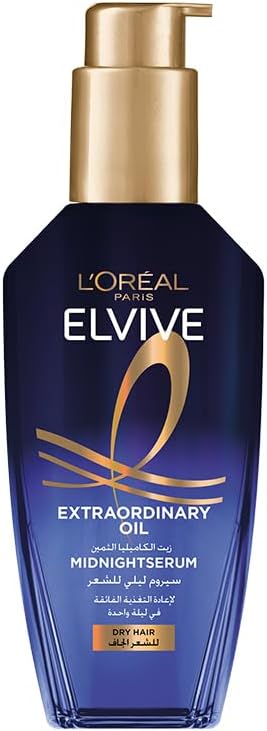 L'Oreal Elvive Extraordinary زيت مغذٍ Midnight سيروم