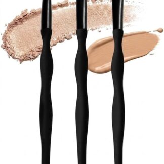 Lovi Eyebrow فرشاة و ظلال عيون-كونسيلر طقم فرش مكياج - 3 قطع