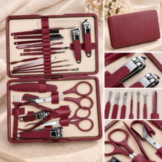 Luxury Manicure و Pedicure طقم - 22 قطع