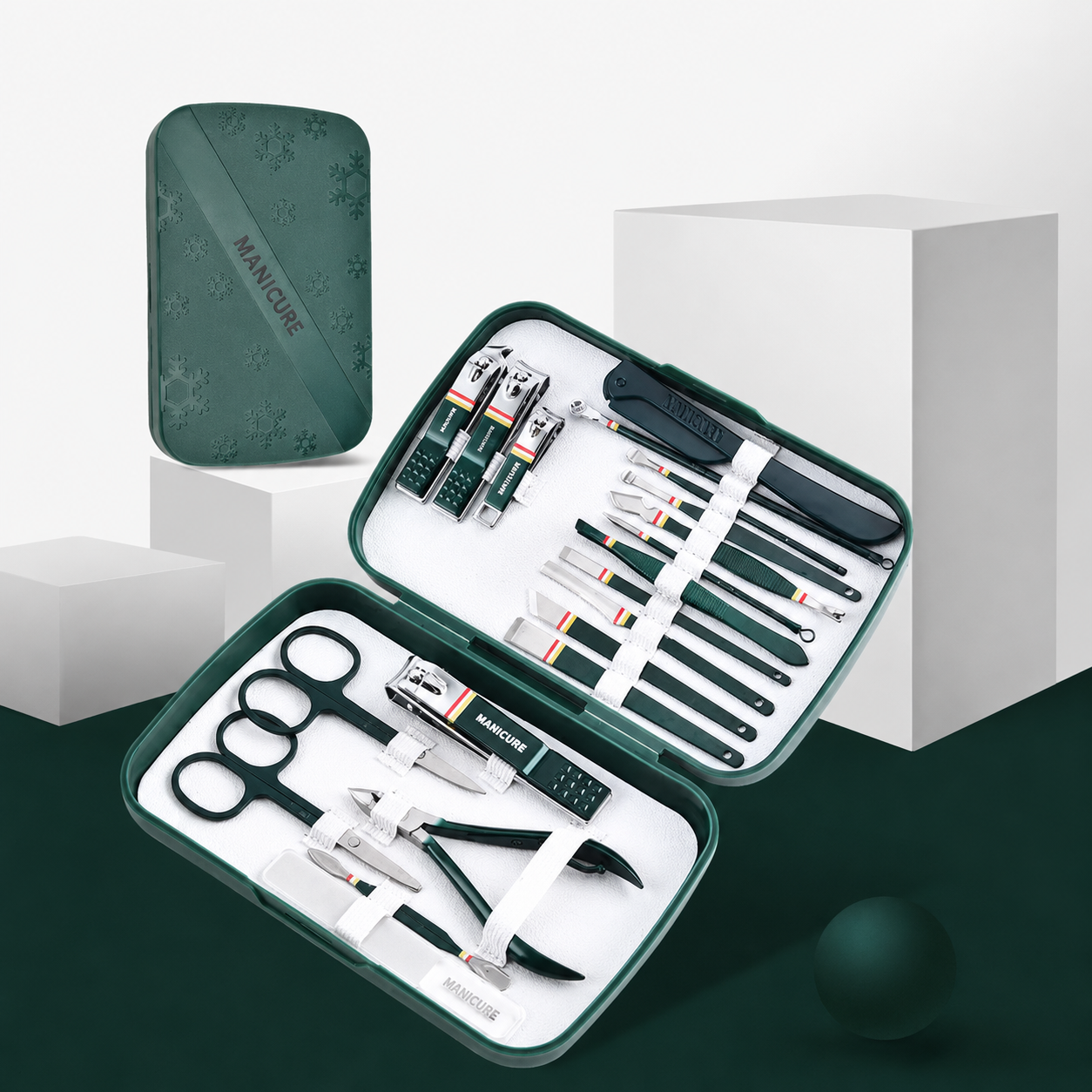Manicure Pedicure طقم 20قطع