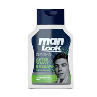 Manlook Aftershave Balsam مع Aloevera 125 جم
