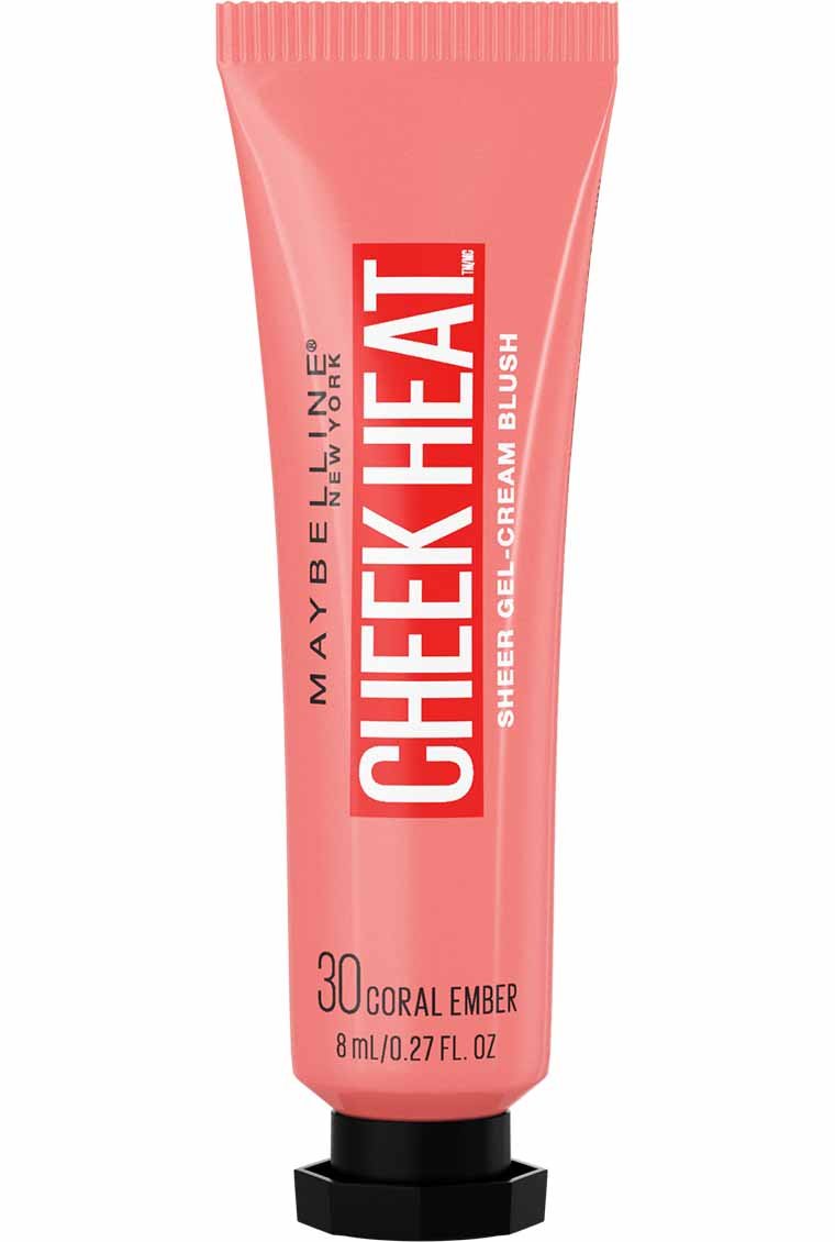 ميبلين cheek heat جل كريم بلاشر