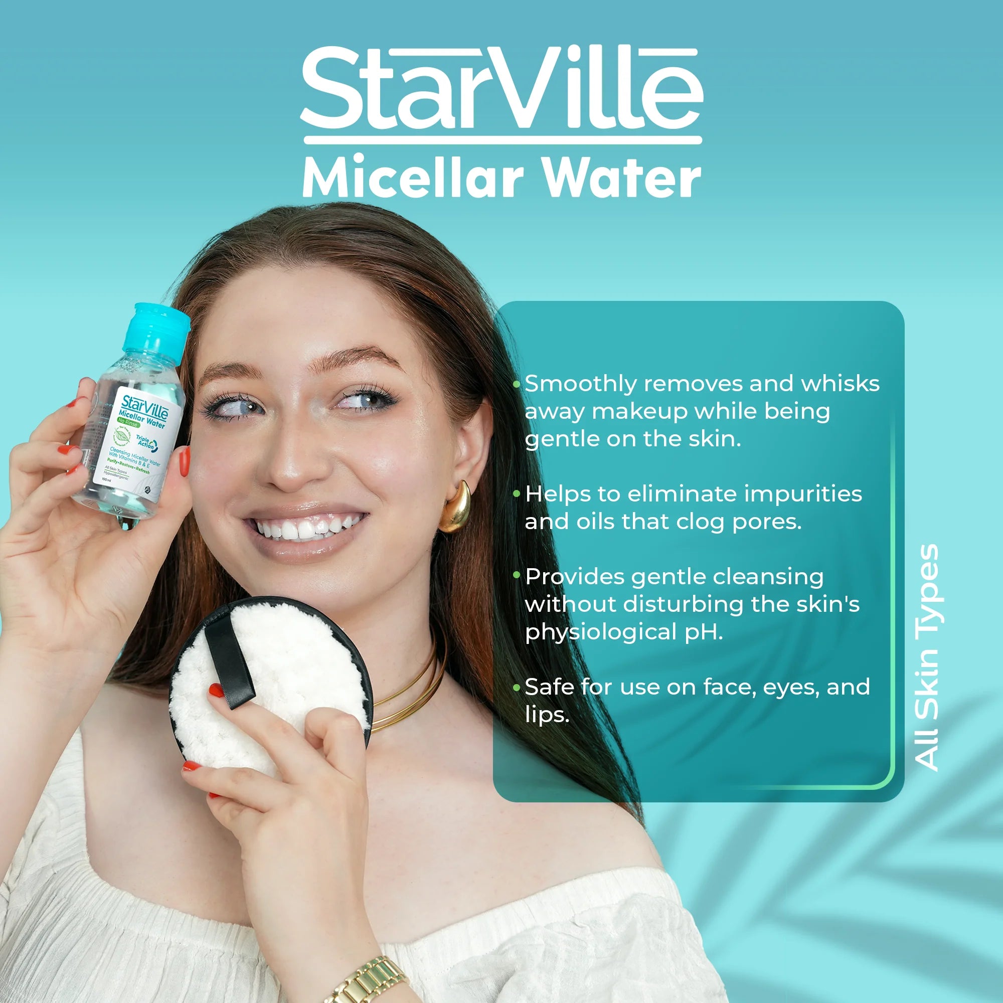 Starville ماء ميسيلار 100 مل - الصورة 4
