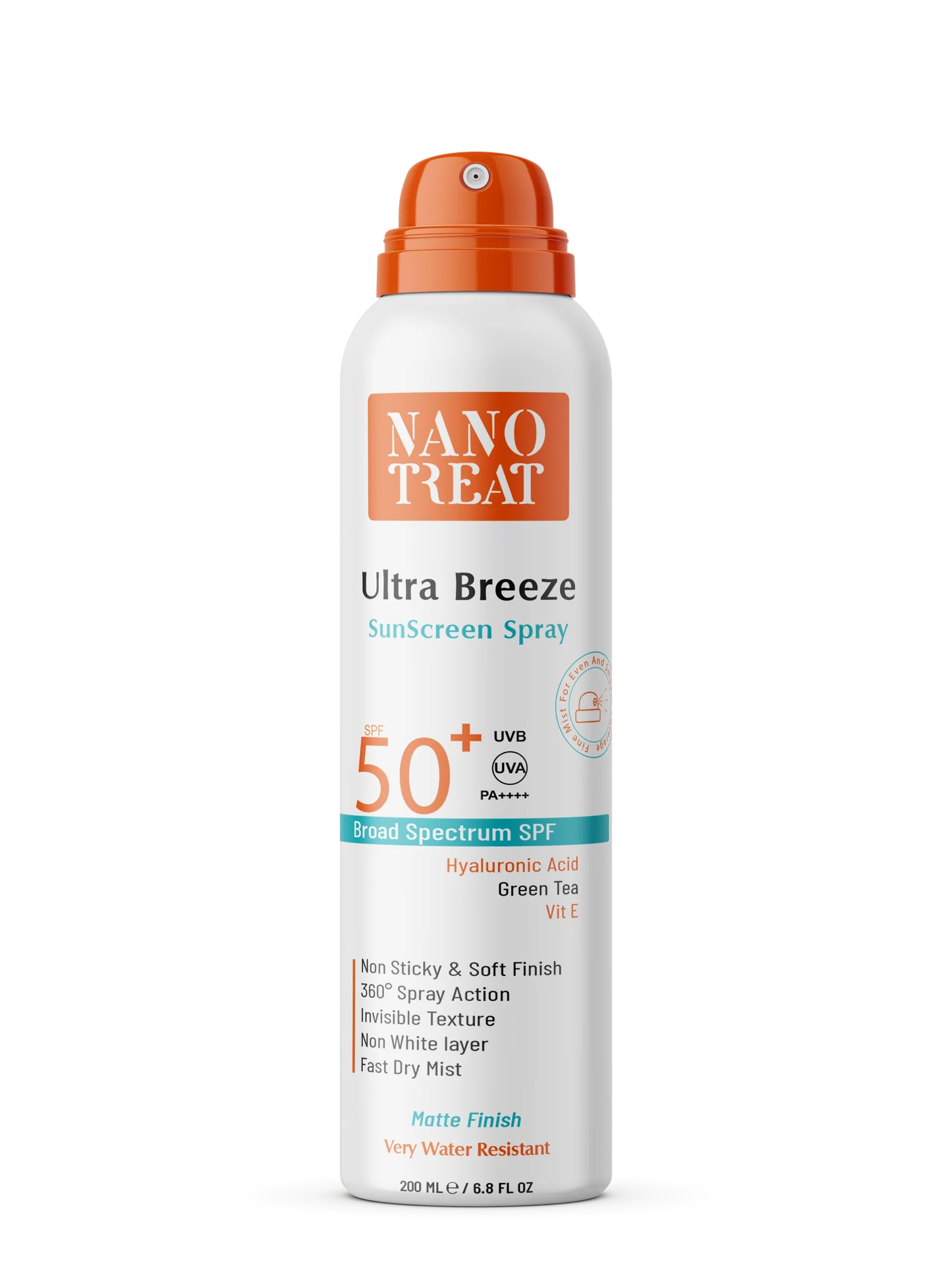 NanoTreat واقي شمس SPF 50+ بخاخ