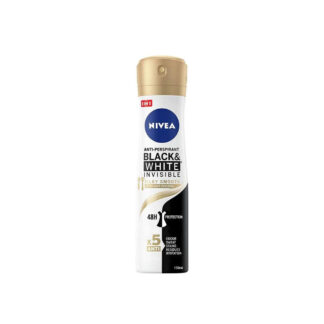 نيفيا بخاخ أسود و أبيض Invisible Silky Smooth 150مل