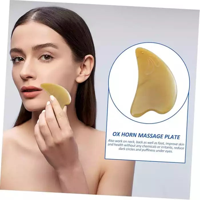 Ox Horn جوا شا Board أداة مساج الوجه