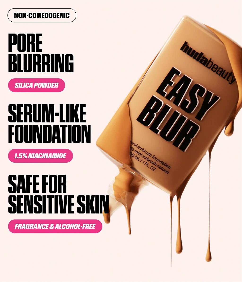 هدى بيوتي Easy Blur Natural Airbrush كريم أساس - الصورة 9