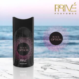 PRIVE بخاخ 250مل أسود Option Pour Femme