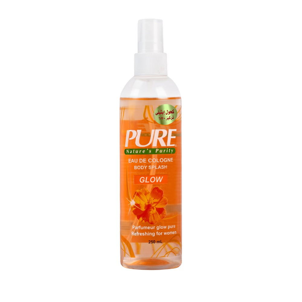 Pure Women Glow Eau De كولونيا بودي سبلاش - 250مل