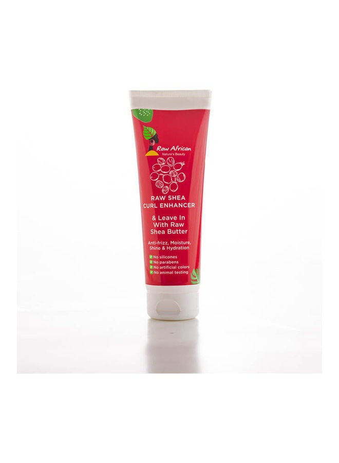 راو أفريكان Shea Curl Enhancer و Leave In مع زبدة الشيا 250 مل