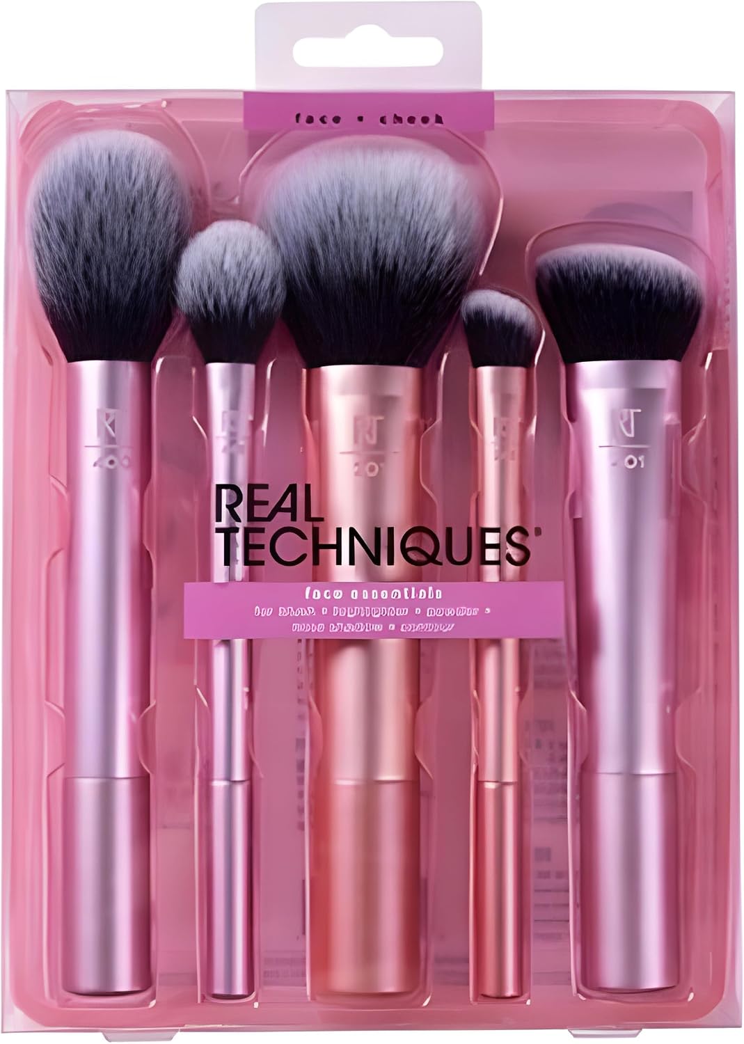 ريل تكنيكس Face Essentials طقم فرش مكياج - 5قطع