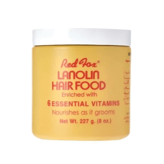 أحمر Fox Lanolin غذاء للشعر كريم 227جم