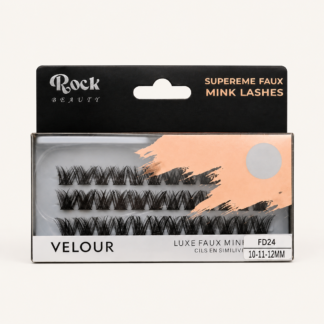Rock Beauty Velour Supreme Faux Mink Cluster رموش