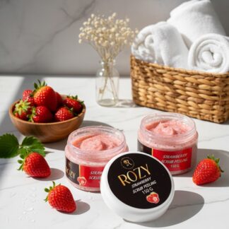 Rozy فراولة مقشر جسم 150 g