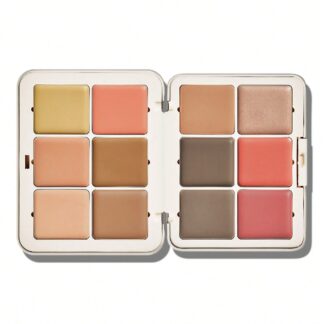 شيجلام All About That Face متعدد الاستخدامات Face باليت-فانيليا Sculpt 12-Color