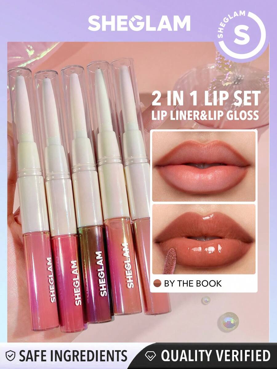شيجلام Lip Rules Liner و Gloss Pen - الصورة 2