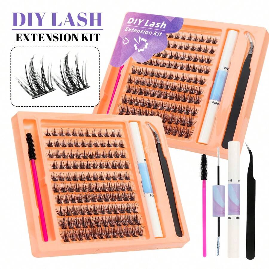 شي إن Diy Lash Extension طقم