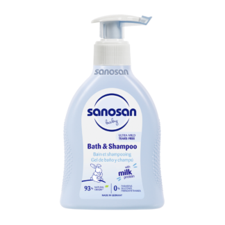 Sanosan Bath و شامبو For Baby 200 مل