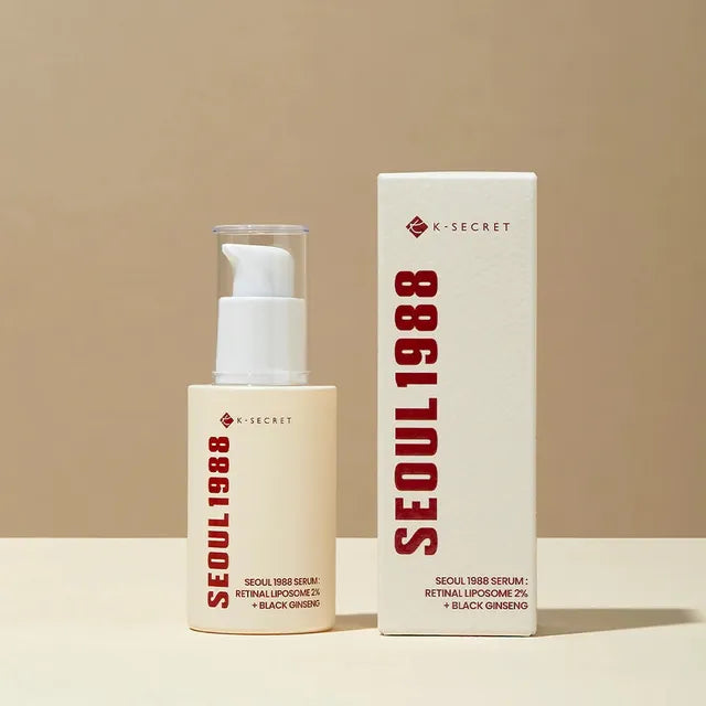 Seoul 1988 سيروم Retinal Liposome 2% + أسود Ginseng 30مل