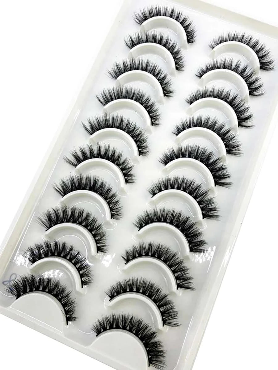 شي إن رموش طقم of 10 Pairs of رموش صناعية (LX-8)