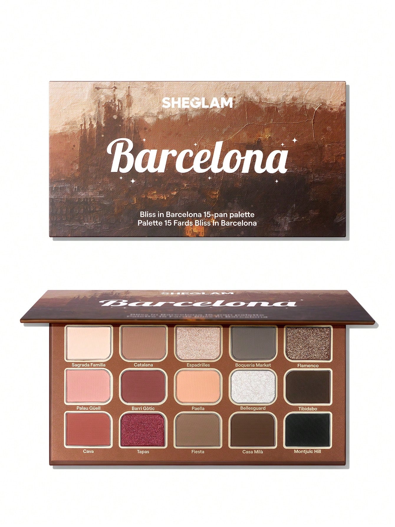شيجلام Bliss In Barcelona 15 Pan باليت