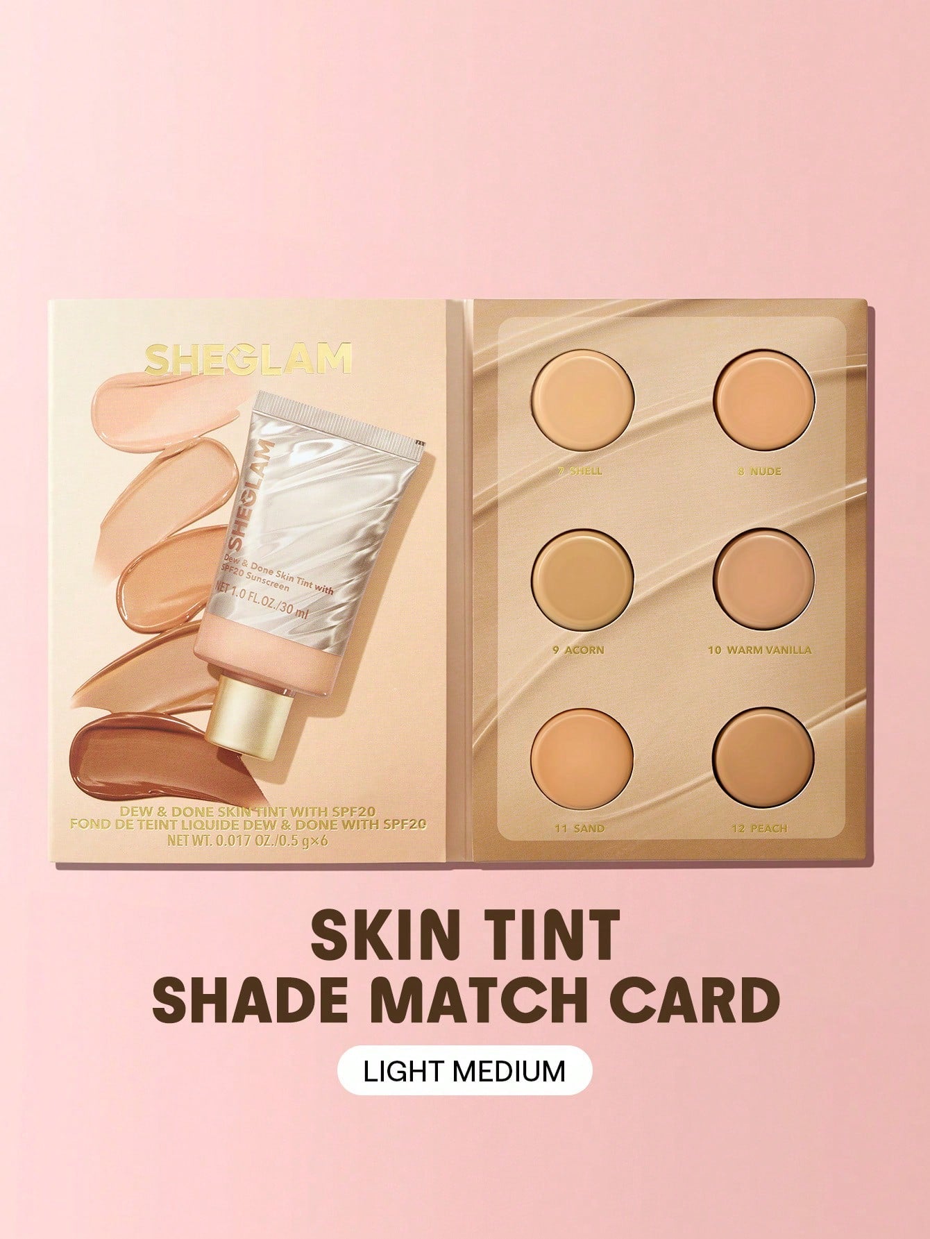 شيجلام Dew و Done Skin Tint مع Spf20 Sample - الصورة 2