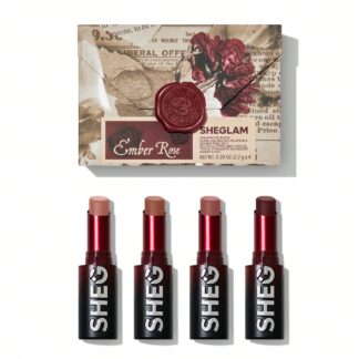 شيجلام Ember Rose طقم Dynamatte Boom Long Lasting 4 قطع