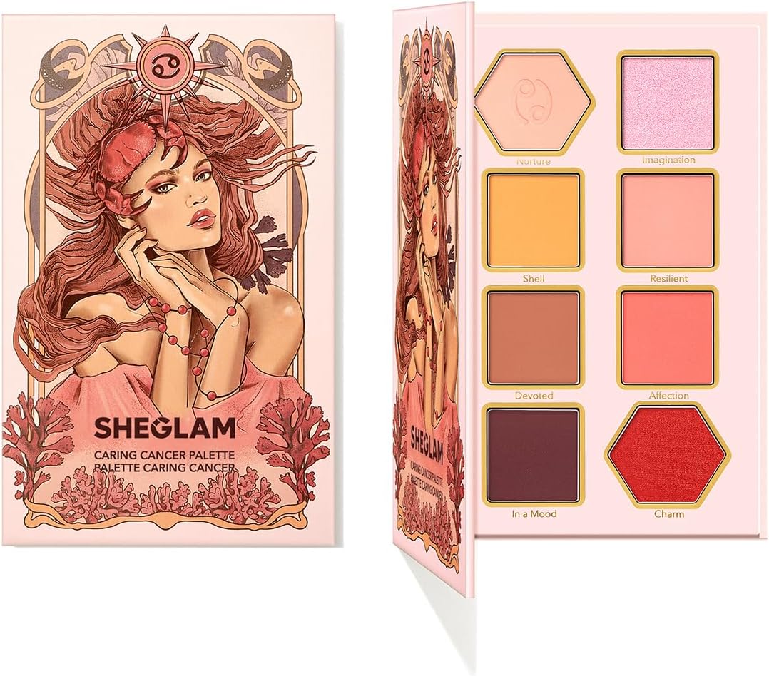 شيجلام باليت ظلال عيون Caring باليت ظلال عيون 8 Colors